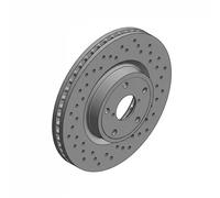 2x Brake disc internally vented 530.2467.52 ZIMMERMANN for SUBARU OUTBACK LEVORG