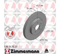 ZIMMERMANN 530.2470.20 Brake disc