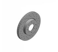 2x Brake disc internally vented 540.2491.52 ZIMMERMANN for SUZUKI OPEL
