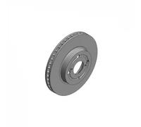 2x Brake disc internally vented 590.2575.20 ZIMMERMANN for TOYOTA COROLLA