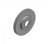2x Brake disc internally vented 590.2576.20 ZIMMERMANN for TOYOTA COROLLA Estate