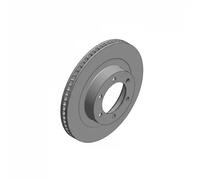 2x Brake disc internally vented 590.2586.20 ZIMMERMANN for TOYOTA