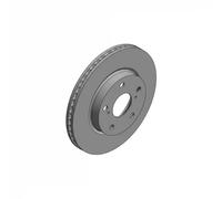 2x Brake disc internally vented 590.2814.20 ZIMMERMANN for TOYOTA AURIS