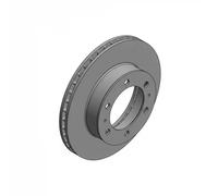 2x Brake disc internally vented 590.2820.20 ZIMMERMANN for TOYOTA