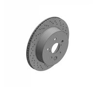 2x Brake disc internally vented 590.2824.52 ZIMMERMANN for LEXUS IS II GS IS C