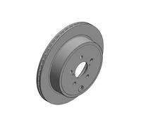 2x Brake disc internally vented 590.2826.20 ZIMMERMANN for TOYOTA SUBARU