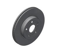2x Brake disc internally vented 590.2849.20 ZIMMERMANN for TOYOTA YARIS