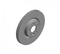 2x Brake disc internally vented 610.3722.20 ZIMMERMANN for VOLVO S40 II V50 C30