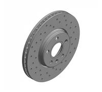 2x Brake disc internally vented 610.3724.52 ZIMMERMANN for VOLVO V90 II Estate