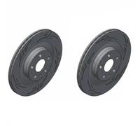 2x Brake disc internally vented 610.3728.53 ZIMMERMANN for VOLVO POLESTAR