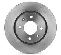 2x Brake disc internally vented 8DD 355 116-201 HELLA for KIA HYUNDAI
