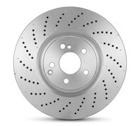 2x Brake disc internally vented 8DD 355 125-361 HELLA for MERCEDES-BENZ E-CLASS