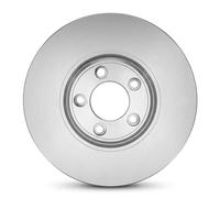 2x Brake disc internally vented 8DD 355 128-691 HELLA for JAGUAR DAIMLER