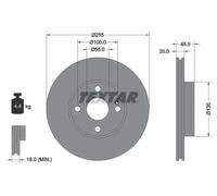 TEXTAR 92096800 Brake disc
