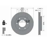 Textar 92128803 Brake Disc