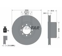 Textar 92171700 Brake Disc