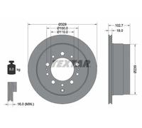 TEXTAR 92172803 Brake disc