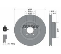 TEXTAR 92178403 Brake disc