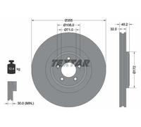 Textar 92186305 Brake Disc
