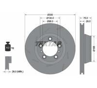 Textar 92220607 Brake Disc