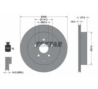 Textar 92222200 Brake Disc