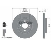 Textar 92262403 Brake Disc