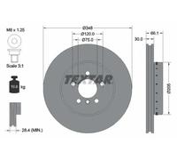 Textar 92265725 Brake Disc
