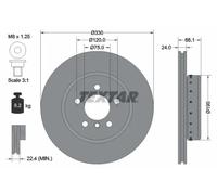 Textar 92265825 Brake Disc