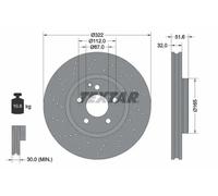 TEXTAR 92277705 Brake disc