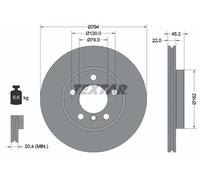 Textar 92277805 Brake Disc