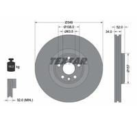 Textar 92301805 Brake Disc