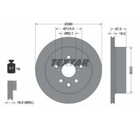 Textar 92334403 Brake Disc