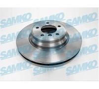 2x Brake disc internally vented B2038V SAMKO for BMW X1 3 3 Touring 3 Coupe