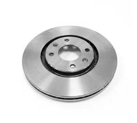 2x Brake disc internally vented C1261V SAMKO for CITROËN PEUGEOT