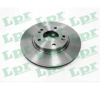 2x Brake disc internally vented H2036V SAMKO for HYUNDAI KIA