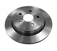 2x Brake disc internally vented J2008V SAMKO for JEEP GRAND CHEROKEE IV