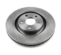 2x Brake disc internally vented J2009V SAMKO for JEEP DODGE