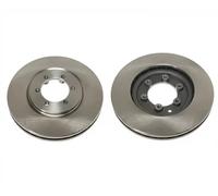 2x Brake disc internally vented J3300403 NIPPARTS for SSANGYONG DAEWOO