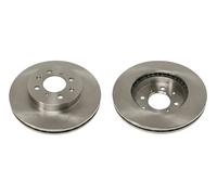 2x Brake disc internally vented J3304026 NIPPARTS for ROVER HONDA LOTUS MG