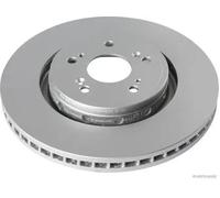 2x Brake disc internally vented J3304065 HERTH+BUSS JAKOPARTS for HONDA CR-V IV