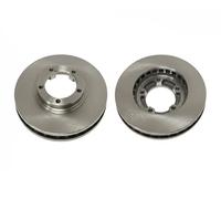 2x Brake disc internally vented J3305039 NIPPARTS for MITSUBISHI L400 Bus