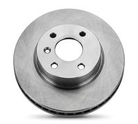 2x Brake disc internally vented O1007V SAMKO for CHEVROLET DAEWOO