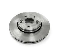 2x Brake disc internally vented R1001V SAMKO for RENAULT LAGUNA II