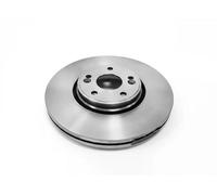 2x Brake disc internally vented R1017V SAMKO for RENAULT LAGUNA II