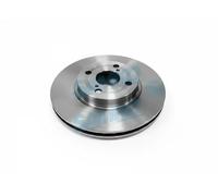2x Brake disc internally vented T2024V SAMKO for TOYOTA COROLLA COROLLA Estate