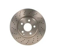 Bosch Brake Disc BD1009 - 312 mm Vented High-Carbon, ECE-R90 Certified - Single Disc