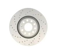 2x Brake disc Perforated 0 986 479 258 BOSCH for AUDI A4 B7 A4 B7 Avant