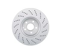 Bosch BD1302 Brake Disc - 322 mm Vented High-Carbon Disc - Front Axle - ECE-R90 Certified - Great Cooling and Noise Suppression, Advanced Corrosion protected - 1 Single Disc