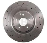 2x Brake disc Perforated 17367 A.B.S. for MERCEDES-BENZ C-CLASS C-CLASS T-Model