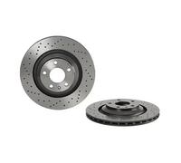 Brembo Xtra Line Vented Brake Disc - Drilled 09.8842.2X Fits Audi - High Quality